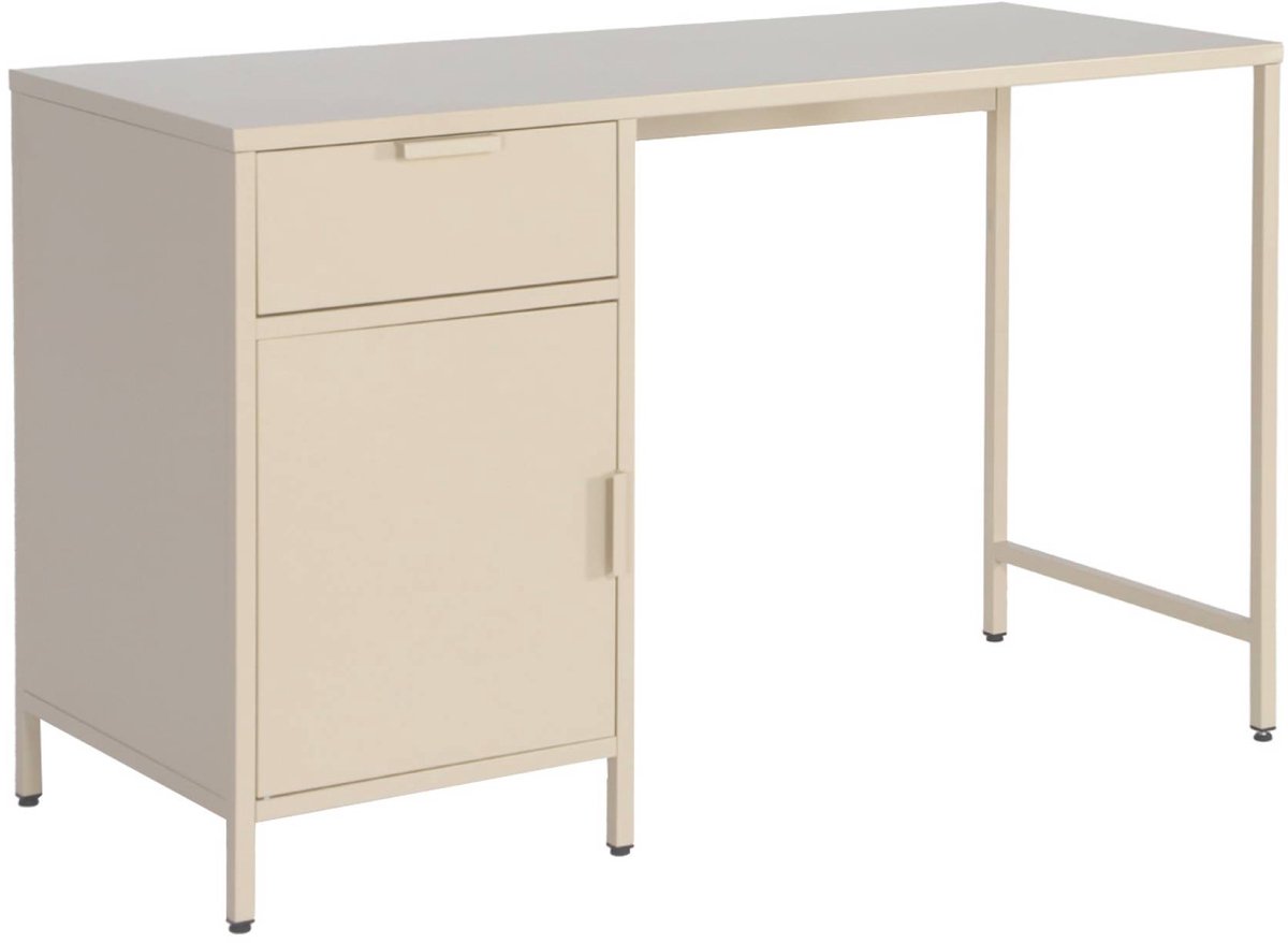 sweeek - Kinderbureau metaal 1 deur en 1 lade - soho