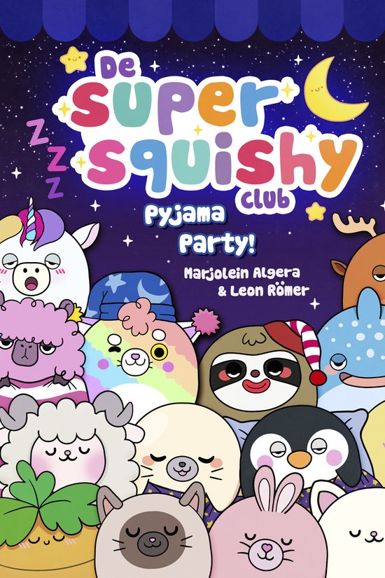 De Super Squishy Club - Pyjama Party! - cover