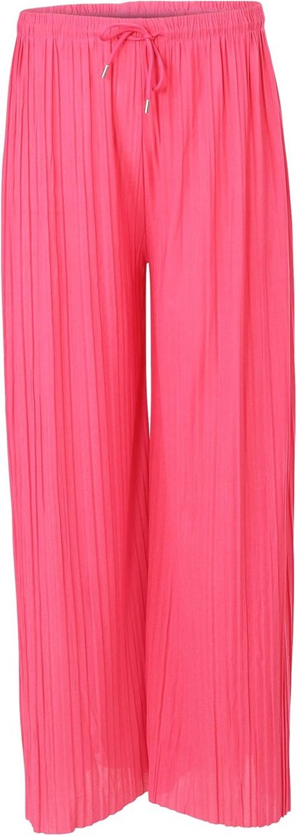 Geplooide Zomerbroek voor Dames - Zachte Chiffon Culotte