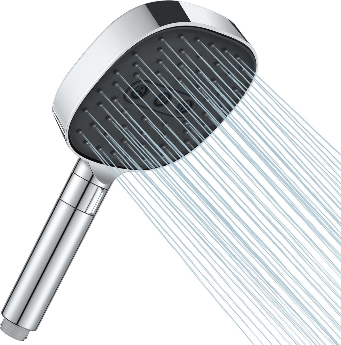 Waterbesparende Douchekop met Drukverhoging - Regendouche en Dansende Wateruitlaat