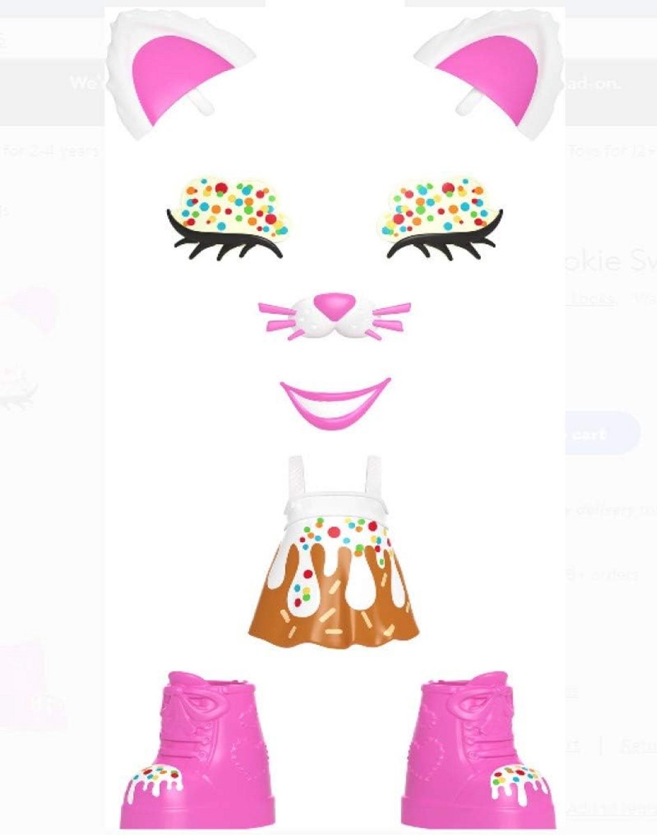 Lotta Looks Sprinkle Kitty Mood Pack met 9 Stukken voor Creatieve Looks