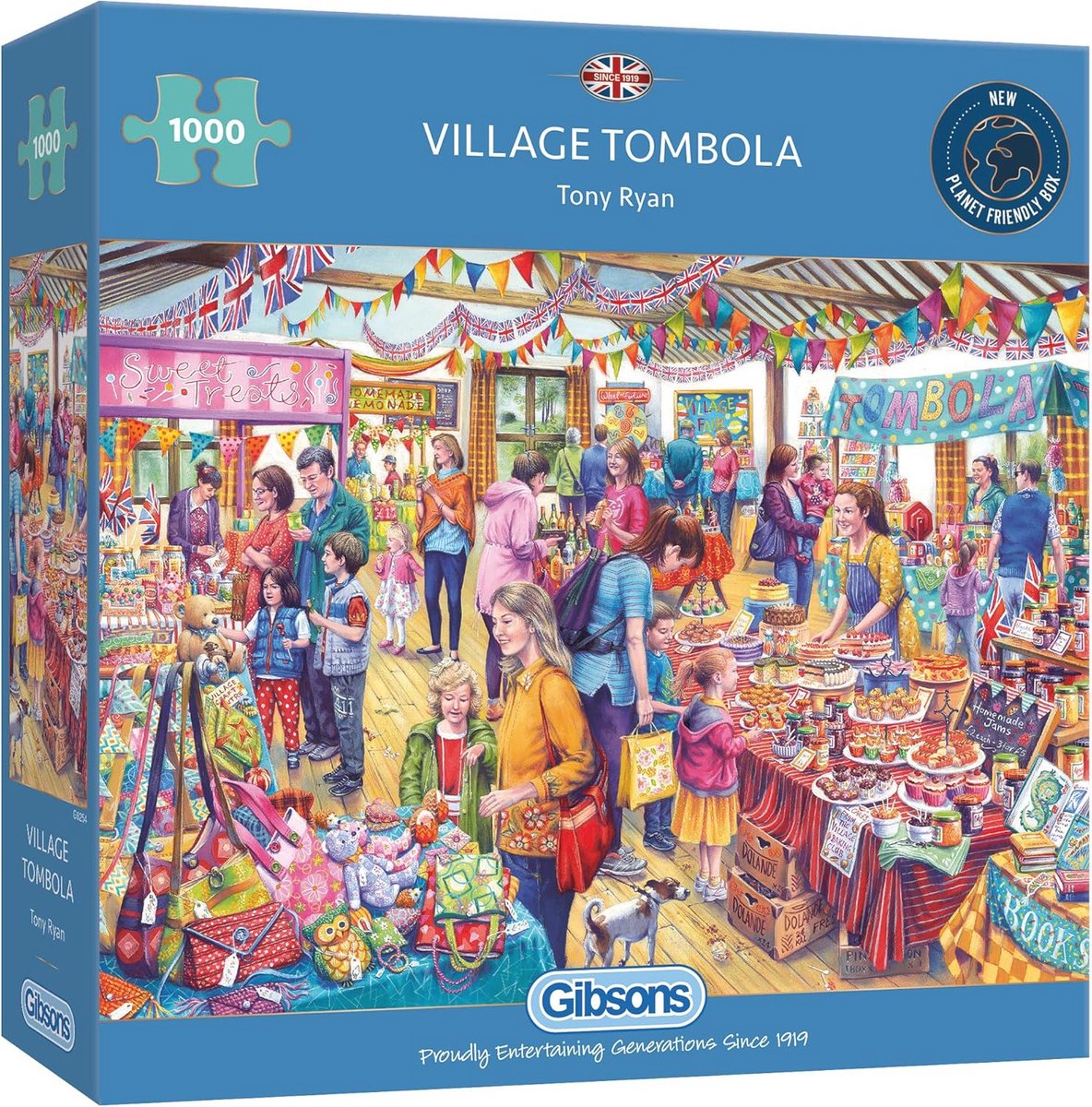 Dorpstombola Puzzel 1000 Stukjes