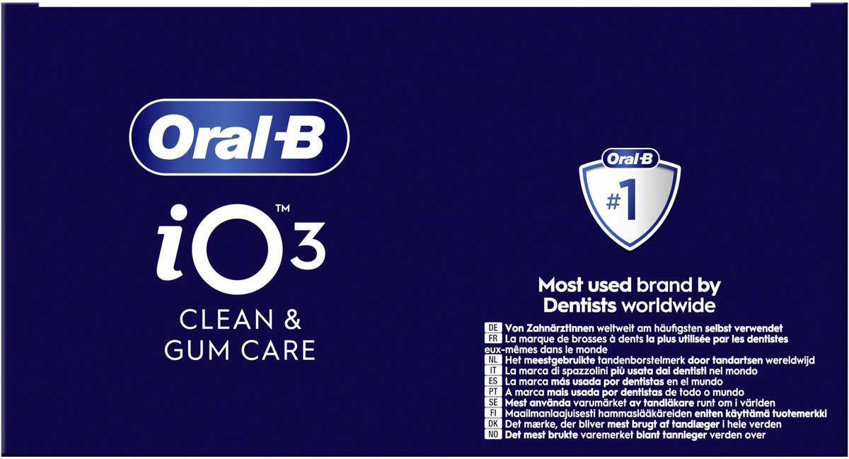 Oral-B iO Series 3 Holiday Elektrische Tandenborstel Geschenkset — afbeelding 3