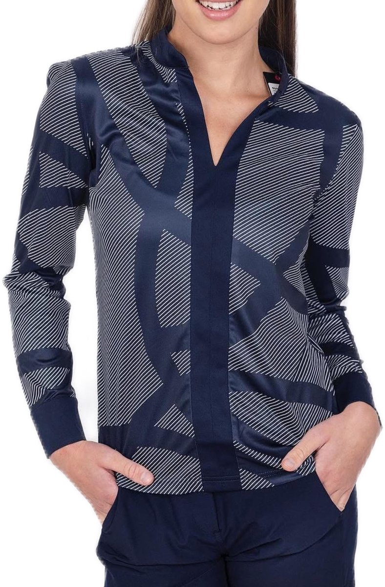 Func Factory dames Top Kiara donkerblauw maat 38