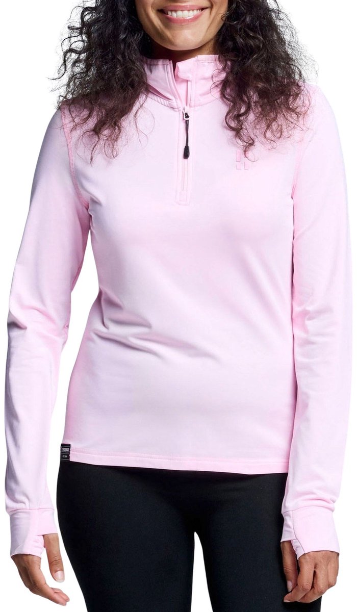 Poederbaas Midlayer Pully Skipully Dames Four Seasons Lightweight 2.0 Powder Rose Roze
