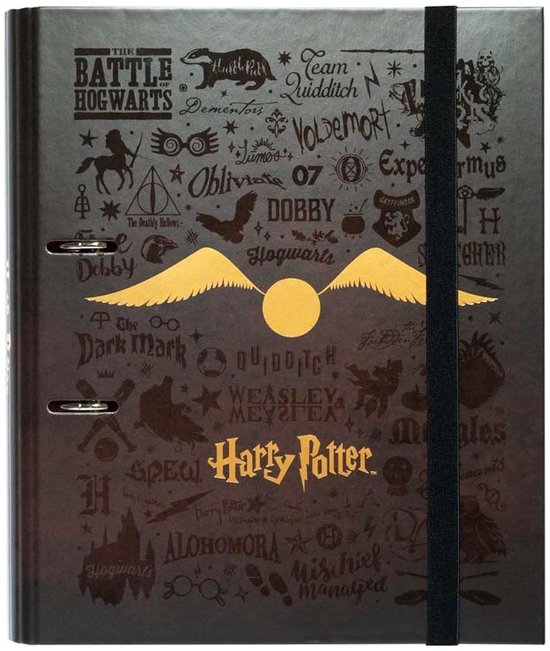 Grupo Erik Harry Potter I Love Magic Ringband, A4, 4 ringen