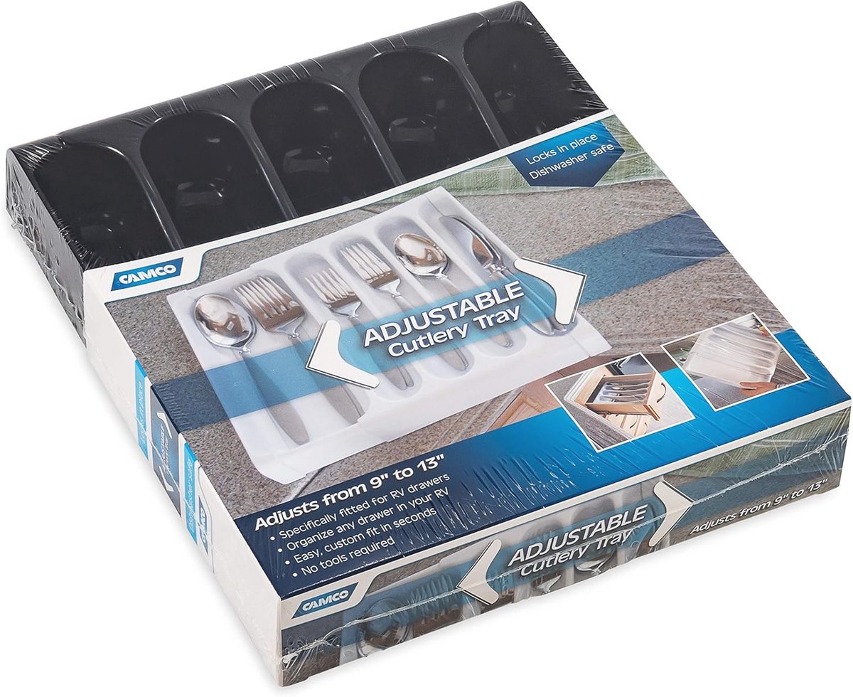 bestekbak 17,8 x 30,5 cm voor Caravan - Organiseer je bestek