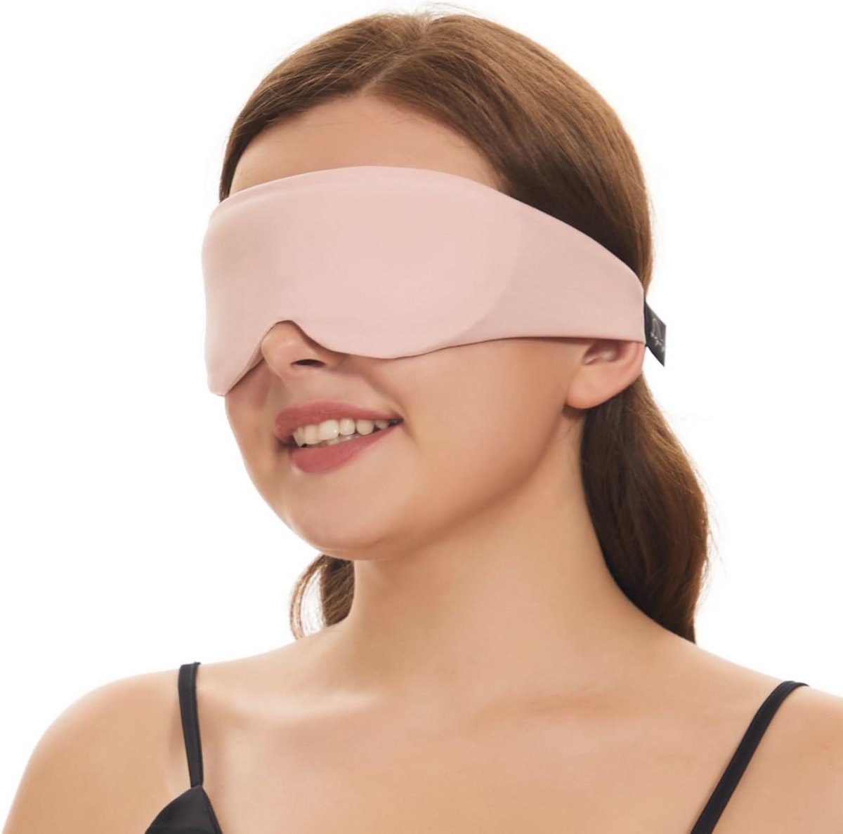 Slaapmasker voor Zijslaapers - 100% Verduisterend, Zachte Oogschaduw en Comfortabele Hoofdband voor Mannen en Vrouwen