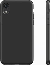 BeHello Premium iPhone XR Siliconen Hoesje Zwart