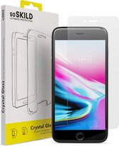 SoSkild Screenprotector Crystal Double Tempered Glass voor iPhone 8 Plus  7 Plus