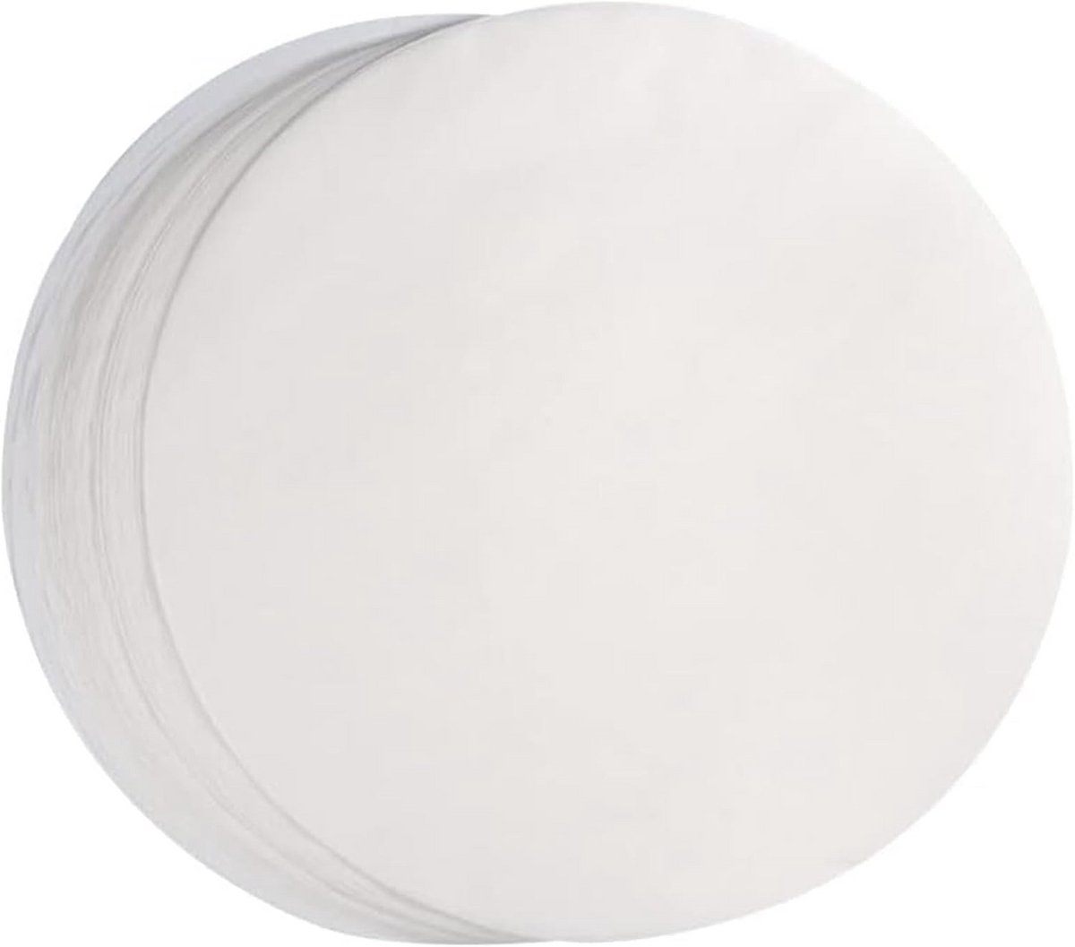 Rond Bakpapier 25,4 cm - Antiaanbak Laag voor Oven, Airfryer & Magnetron - 100 Stuks