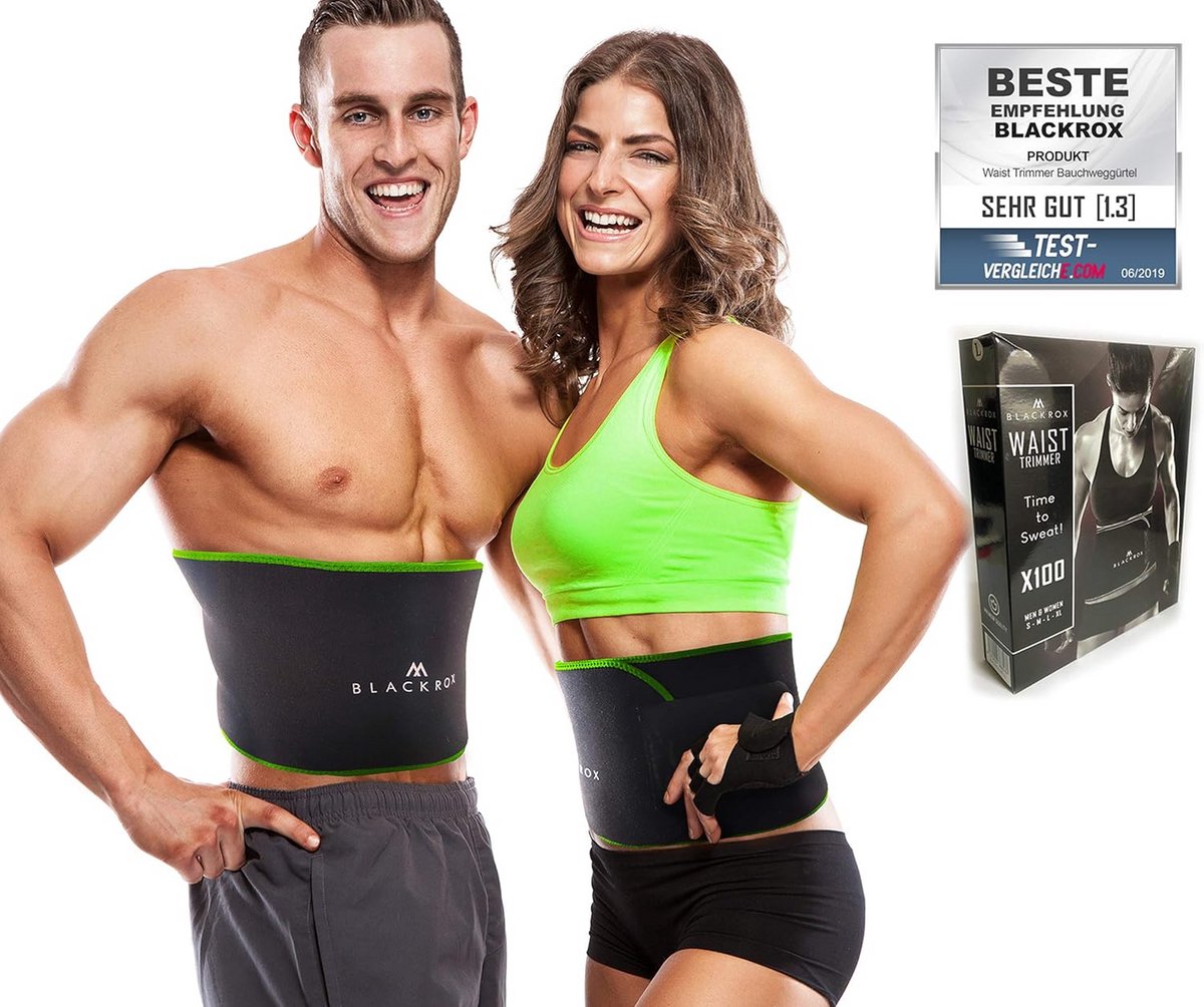 Trimm Your Waist Fitnessriem voor Vetverbranding - Verstelbare Sauna Zweetgordel voor Afvallen