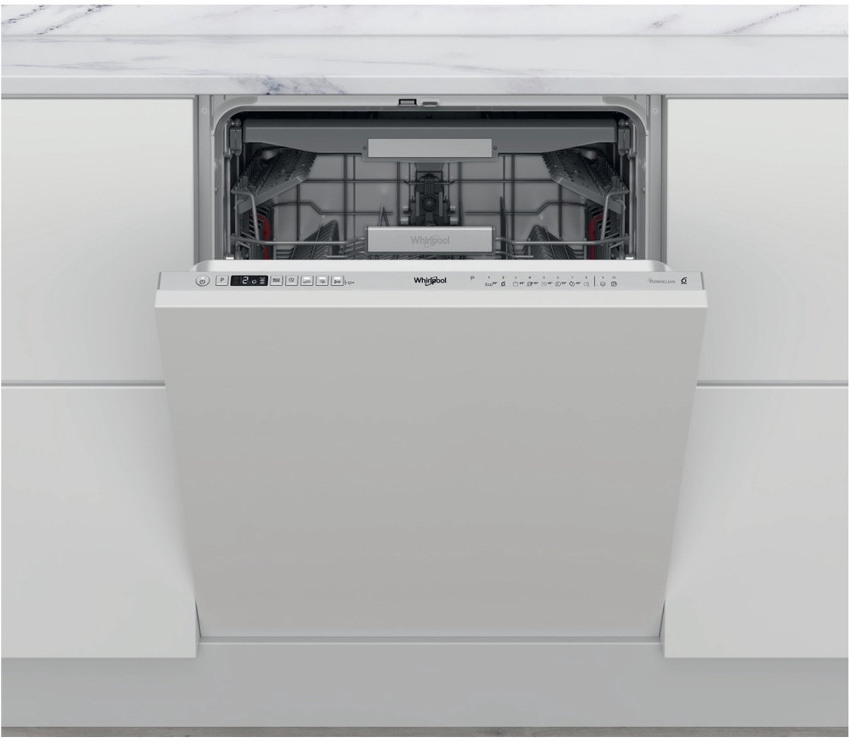 Whirlpool WH6IB14BN7S1S Volledig ingebouwd 14 couverts