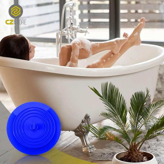 Universele Badstop Set 3 Stuks in 3 Kleuren voor Douche en Wastafel | bol
