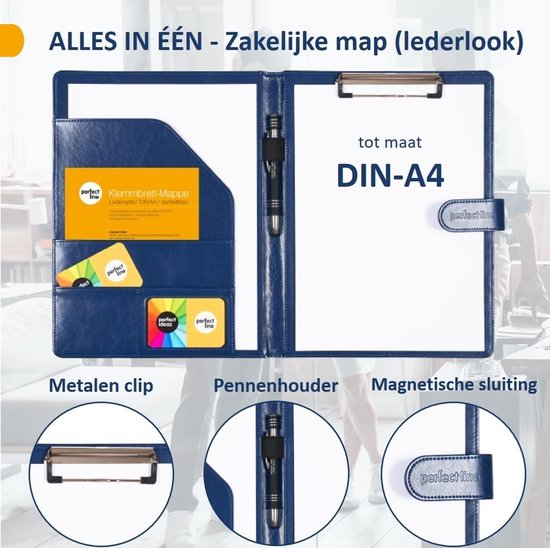 Koop uw Rapportenmap met JalemaClip A4 10 stuks | NL