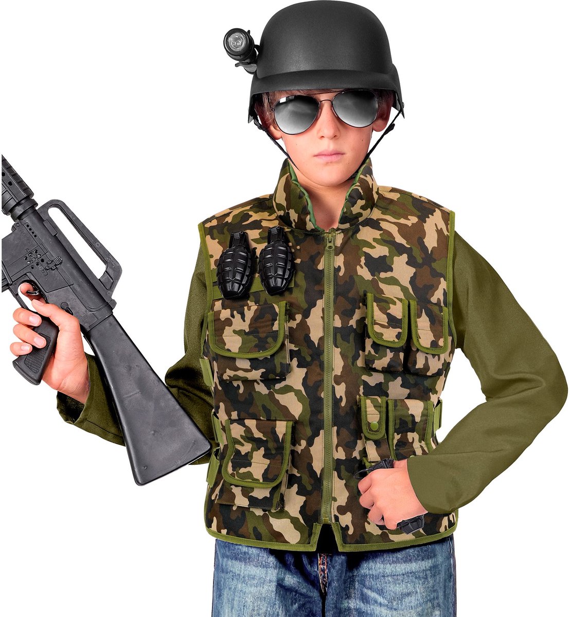 Army Camouflage Bodywarmer Kind