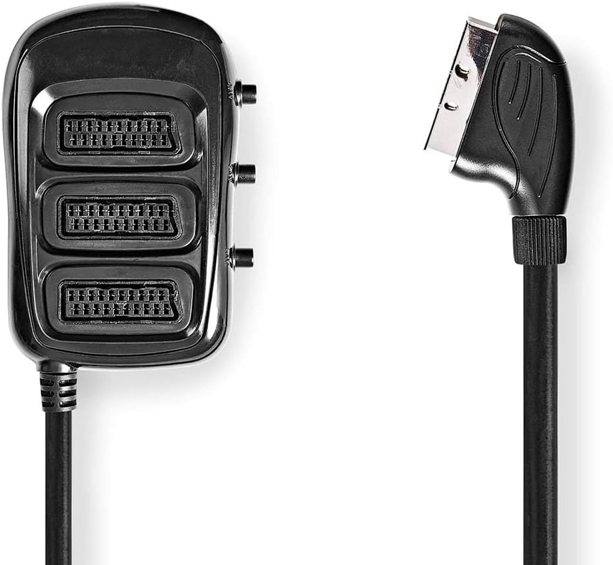 SCART Omschakelaar 3-Weg Splitter Kabel met Ingang en Uitgang