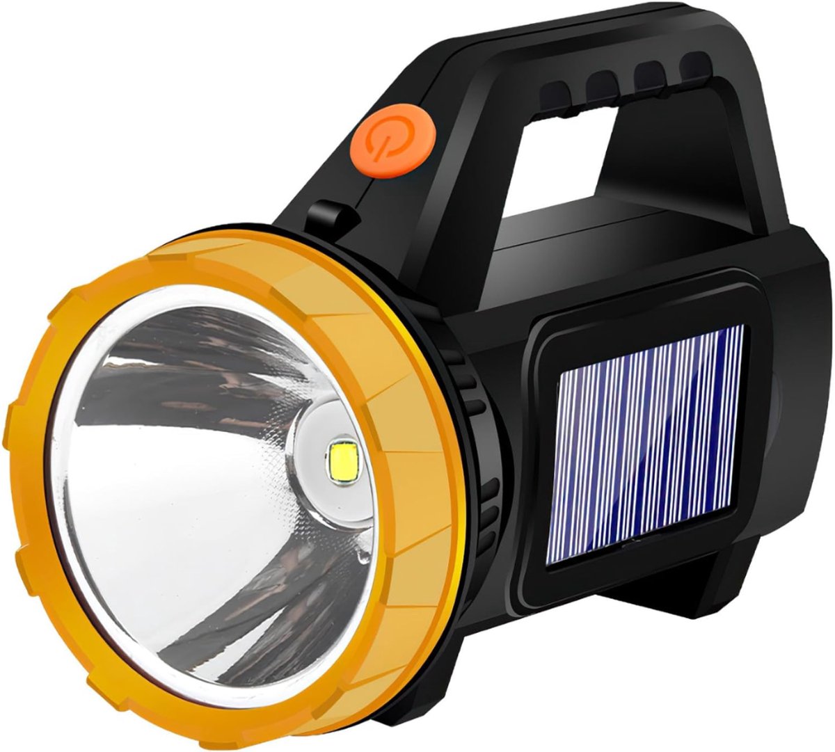 RVV® Zaklamp opwindbaar - Zaklamp - Zaklampen - Zwart - 15cm x 5cm x 3cm