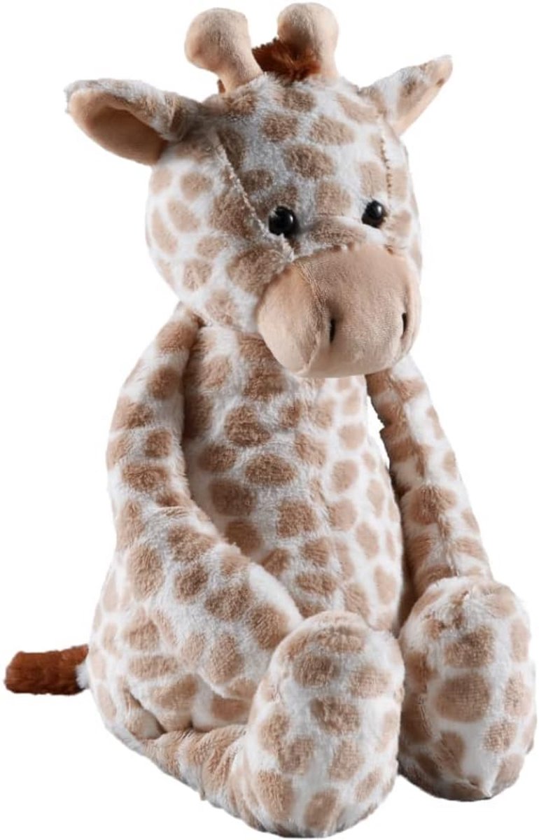 Opneembare Knuffel Giraf met Geluidsmodule - 25 cm - Persoonlijk Knuffelcadeau