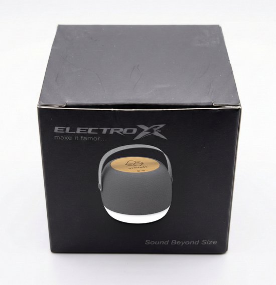 Electrox - Draadloze Bluetooth Speaker Bamboe - Met Sfeervolle LED Verlichting - Compacte Mini Luidspreker - Duurzaam Design - Draadloos Opladen - 3-in-1 - 1200 mAh van Electrox — afbeelding 3