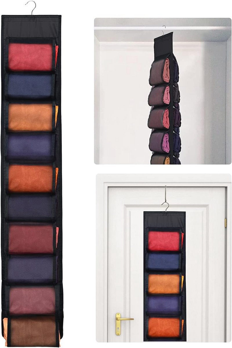 Hangende kast organizer met 20 compartimenten voor kleding en accessoires