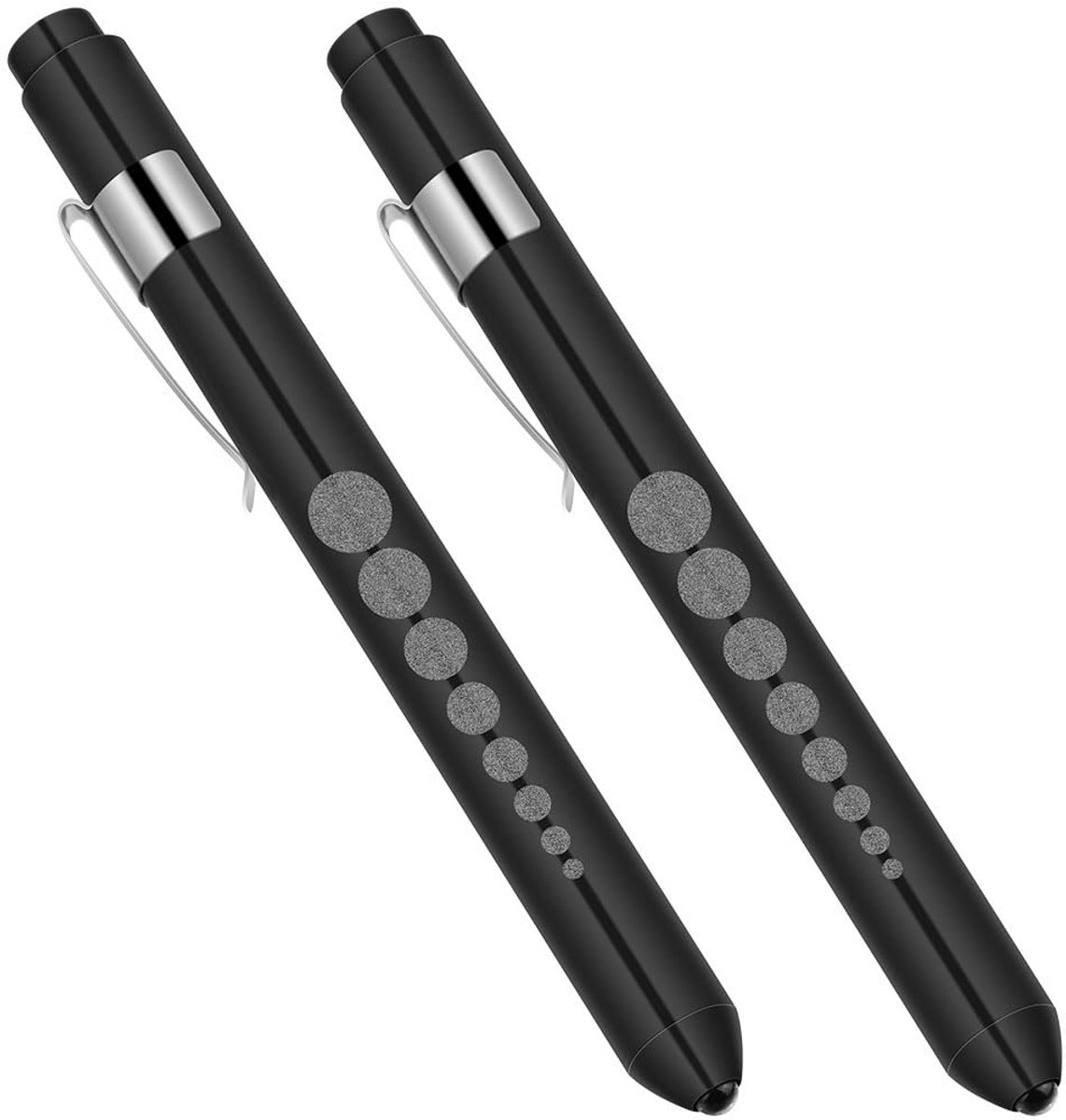 Set van 2 Medische Penlights LED - Diagnose Zaklampen met Pupil Maatliniaal