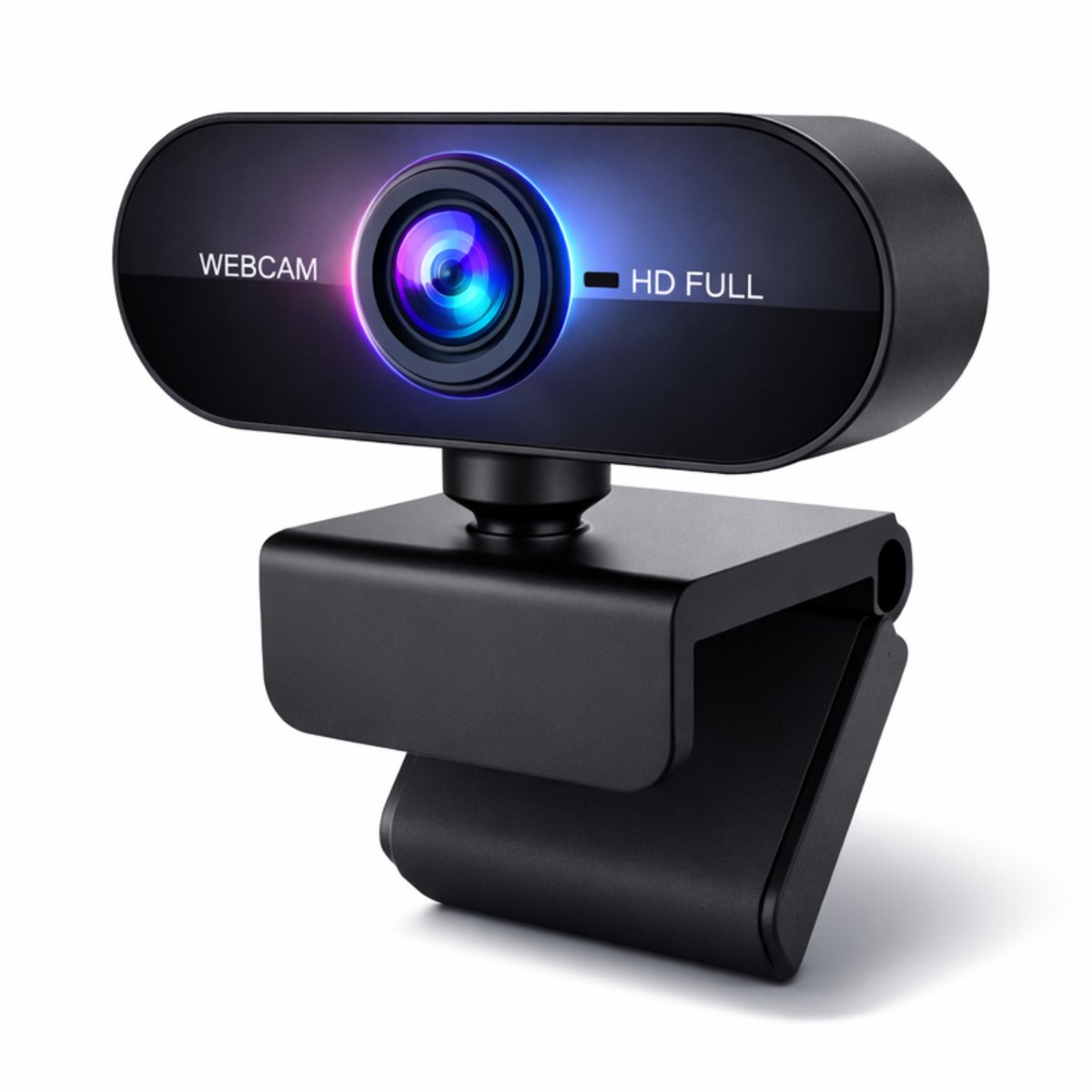 Clerby Webcam 1080P Full HD met Microfoon voor PC/Laptop