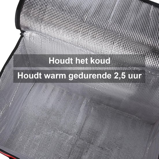 Geïsoleerde Eten Leveringstas Koeler — afbeelding 2