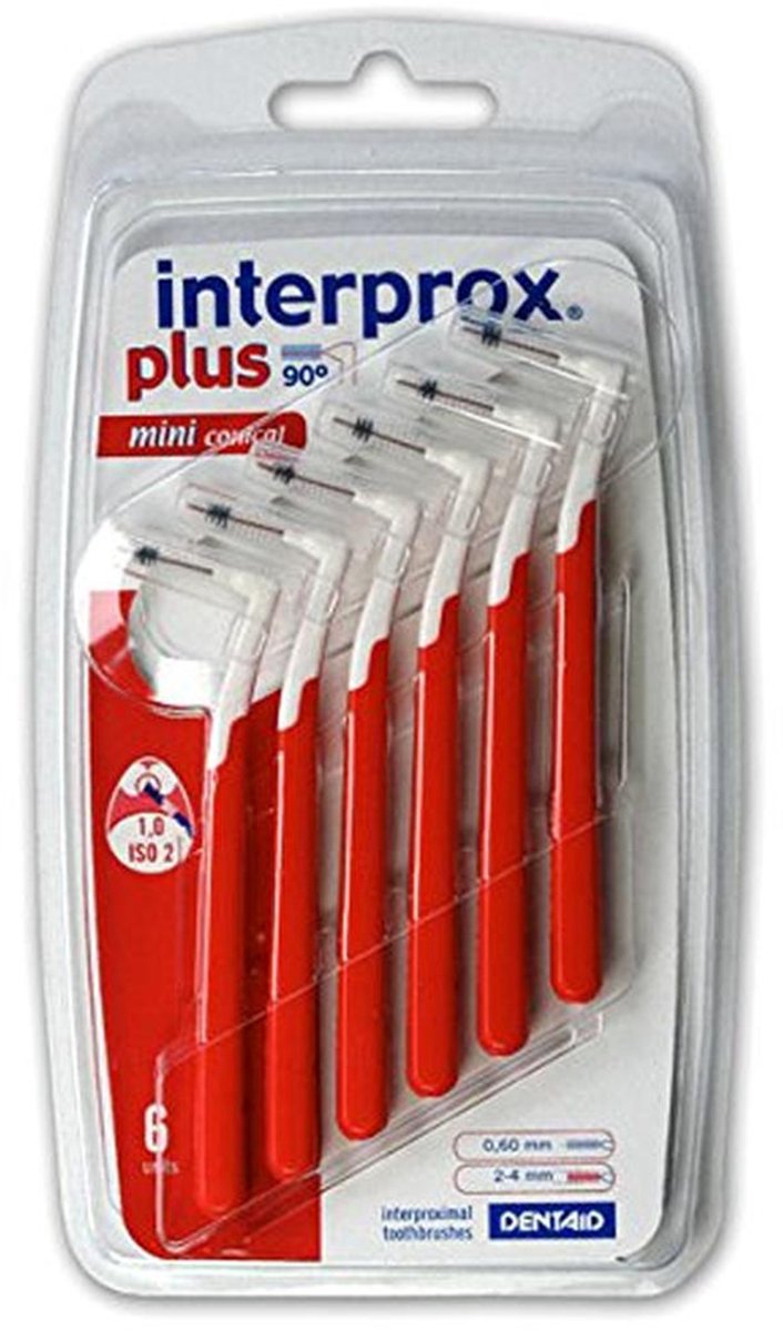 Interdentale borstels mini conisch 6-pack voor optimale mondhygiëne