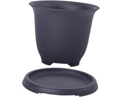 Bloempot - bloempotten voor binnen - bloempotten voor buiten - 1 stuk - bloempotten - bloempot buiten - bloempot binnen - bloempotten voor binnen klein - bloempotten voor binnen - bloempotten voor buiten kunststof - bloempotten voor balkon