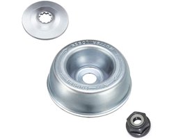 Onderhoudskit Stihl - Adapters voor FS55 FS56 FS70 FS80 FS85 FS90 FS110RX FS120 FS130 FS200 FS250 FR450 - Snelle installatie - Duurzaam materiaal - Gereedschap en onderdelen onderhoud - Professioneel en huishoudelijk gebruik - Zilver