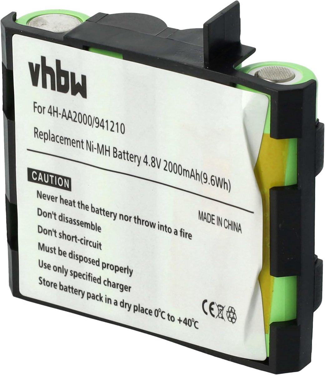 Oplaadbare Accu 4.8V 1500mAh NiMH Vervangend voor Spierstimulator Apparaten