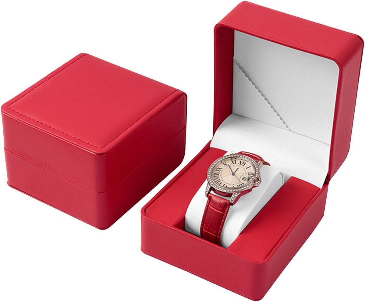 Luxe Horlogedoos voor 1 Horloge - PU Leer - Ideaal voor Heren en Dames