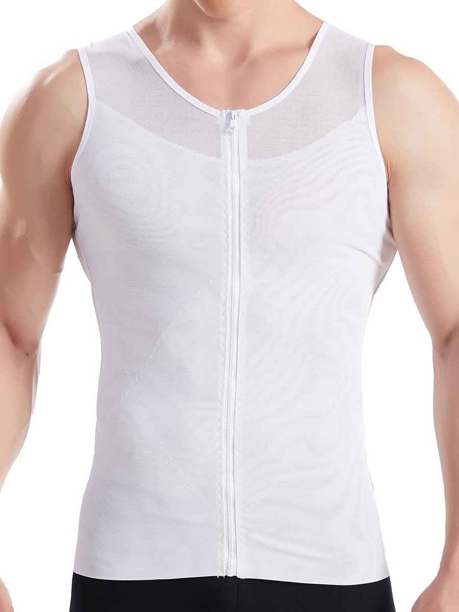 Compressie Ondergoed Tanktop Heren | Figuurcorrigerend Shaper Shirt voor Slanker Silhouet