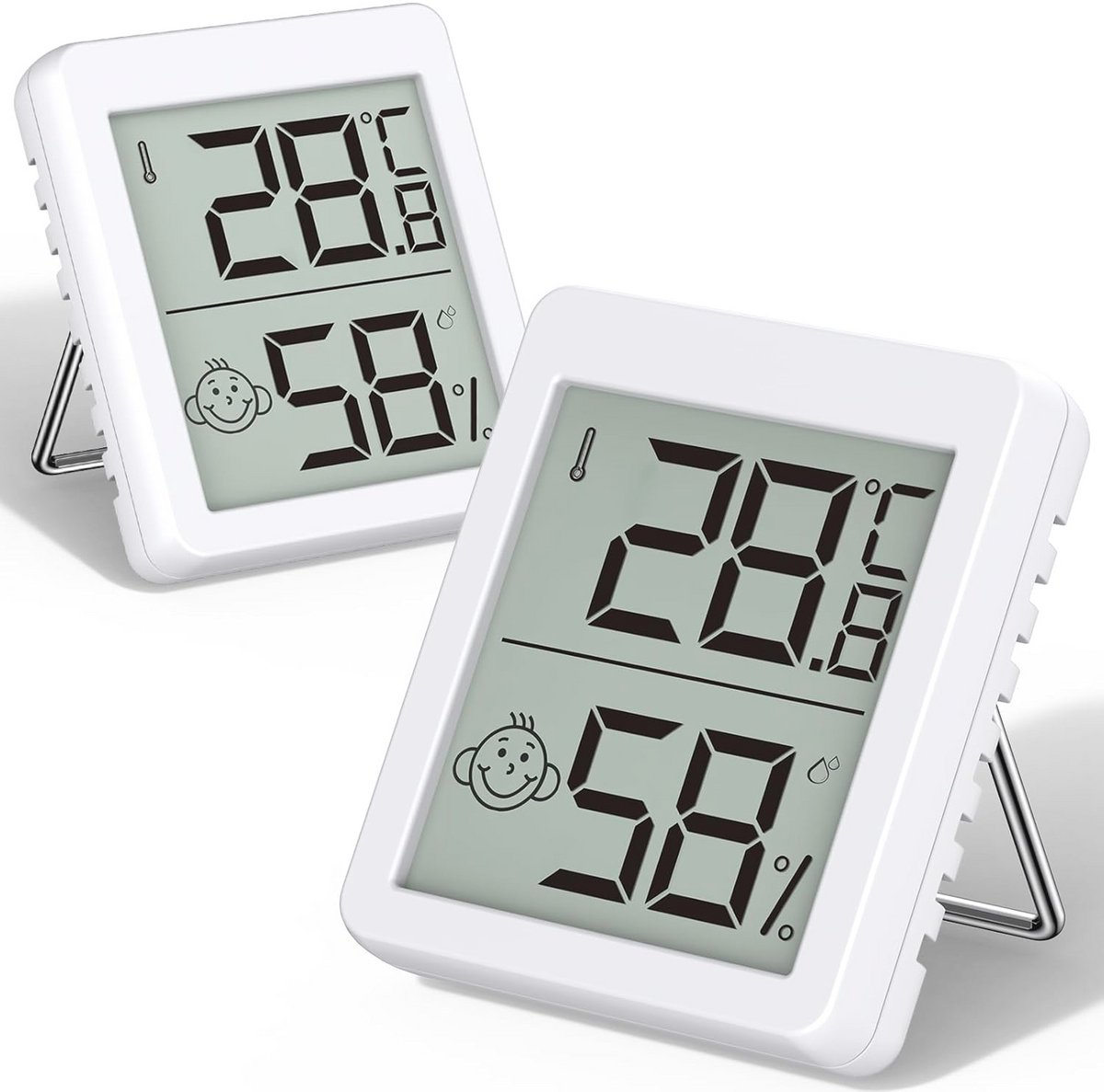 Digitale Mini-LCD Kamerthermometer en Hygrometer voor Binnengebruik
