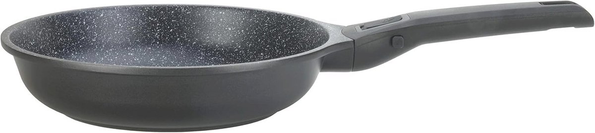 24 cm Braadpan met Afneembare Handgreep - Aluminium en Antiaanbaklaag