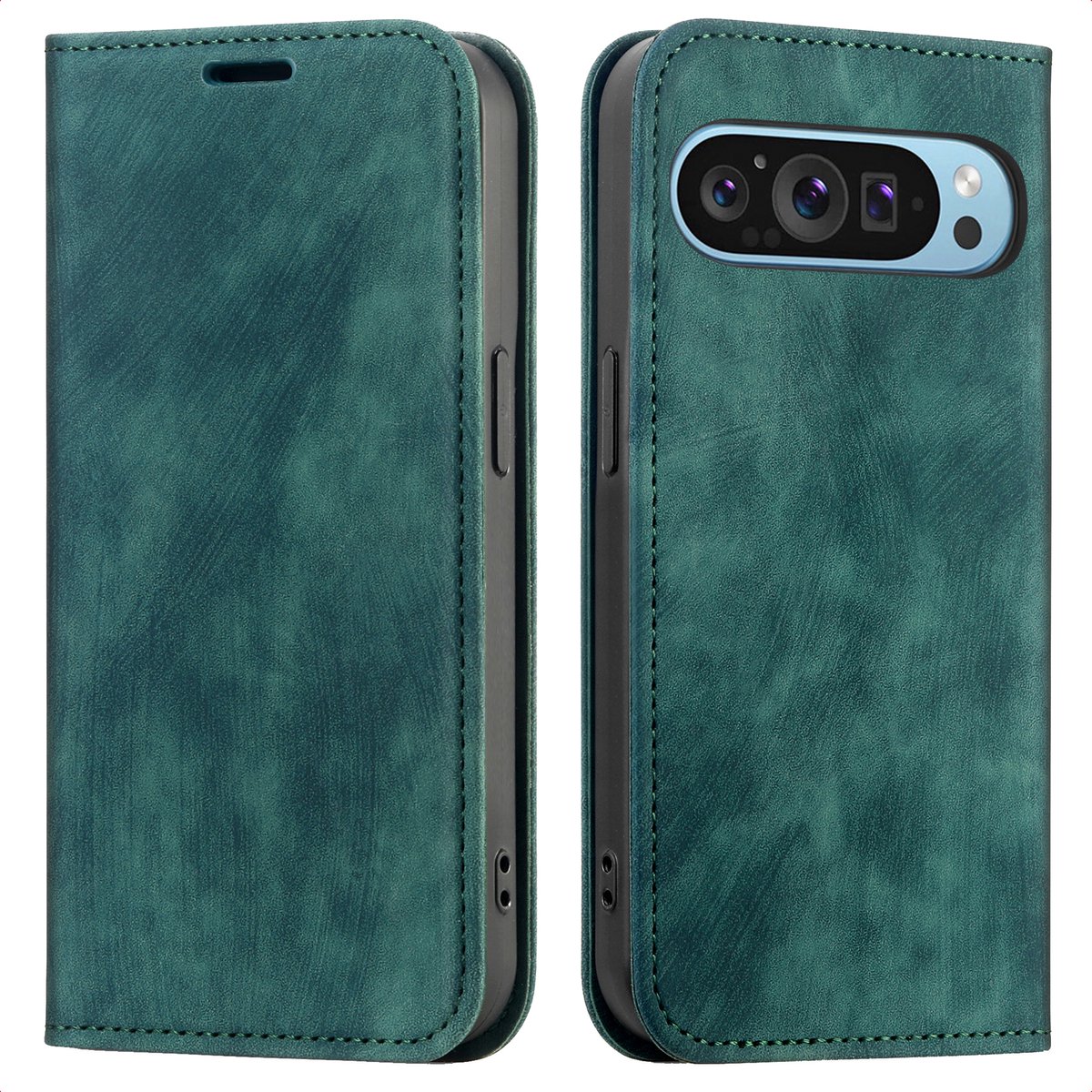 imoshion Hoesje - Geschikt voor Google Pixel 10 Pro XL - Slim Bookcase - Groen
