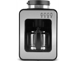 Koffiemachine met Bonen - Volautomatische Koffiemachine - Espressomachine - 0,5 L - 600 W - Inox