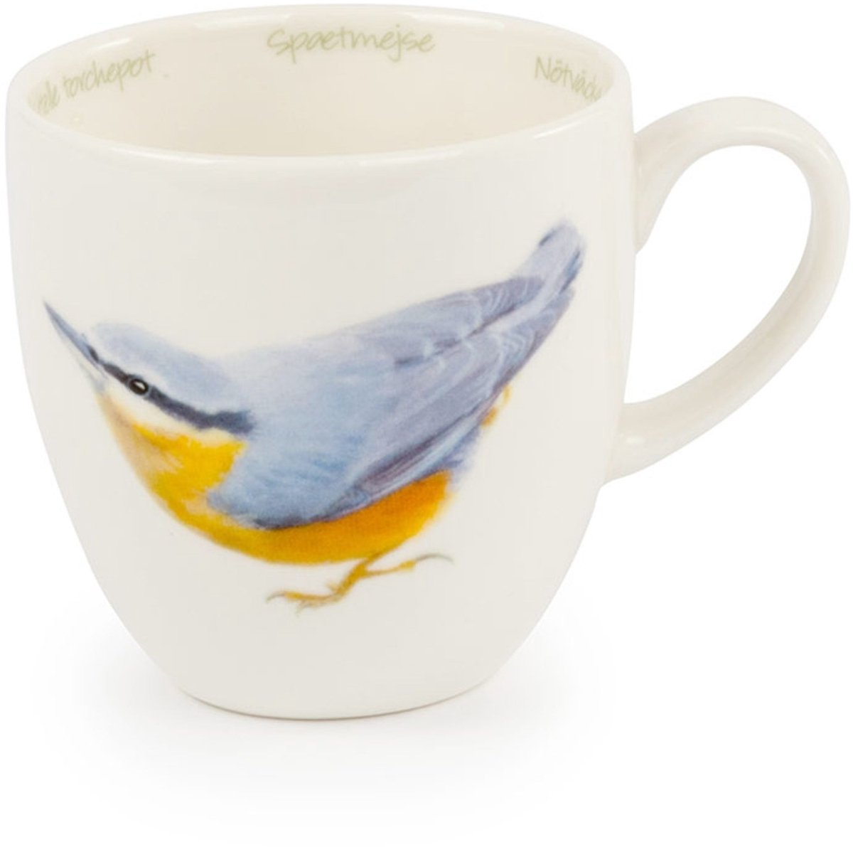 CJ Wildlife - Mok Boomklever - Getekend door Elwin van der Klok - 310ml - Keramiek - Vaatwasser bestendig