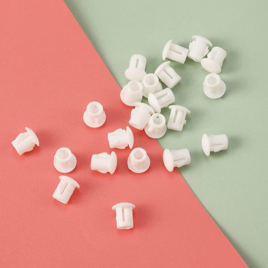 Tanstic Lot de 630 bouchons de trou en plastique de 5 mm, 6 mm, 8 mm
