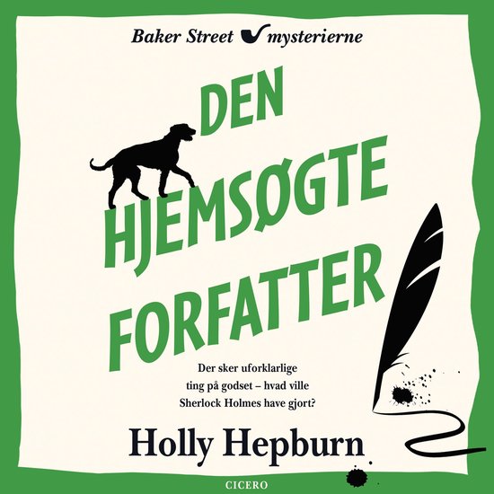 Den hjemsøgte forfatter - cover