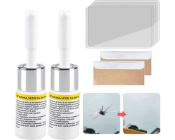 Reparatieset Voorruiten - 2 Stuks Voor Ruiten Reparatie, Glas Reparatie Vloeistof voor Scheuren en Sterren