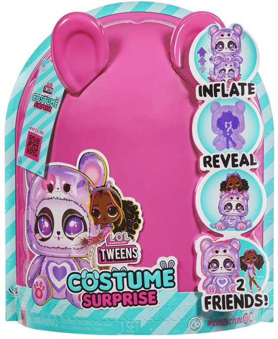 L.O.L. Surprise!Tweens Costume Surprise Hoops Cutie Paars modepop van L.O.L. Surprise! — afbeelding 4