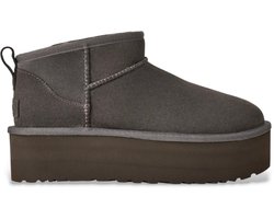 UGG Classic Ultra Mini Platform Boot - Women's - Charcoal - Maat EU 38