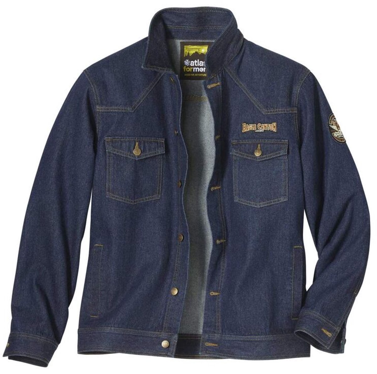 ATLAS FOR MEN - Spijkerjack Eagle Canyon - Heren - Verkrijgbaar in grote maten - XL