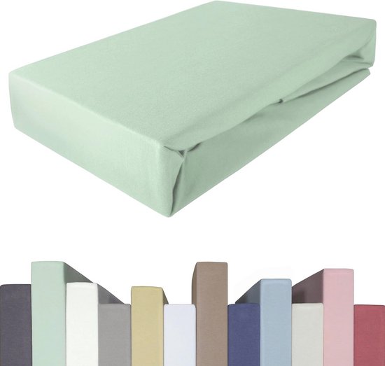 Ambiante Katoen - Topper Hoeslaken - 200x220 - Grijs | Leen Bakker