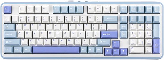 Attack Shark K86 Wireless RGB Tri-Mode Teclado Mecânico , Estrutura De