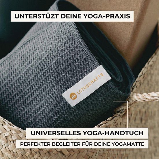 Yoga Handdoek - Antislip en Sneldrogend voor Hot Yoga — afbeelding 3