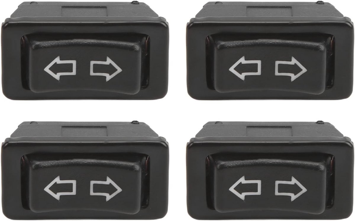 Universele Elektrische Deur Raam Schakelaar 4 Stuks - 5Pin Ruitbediening voor Auto DC12V/24V