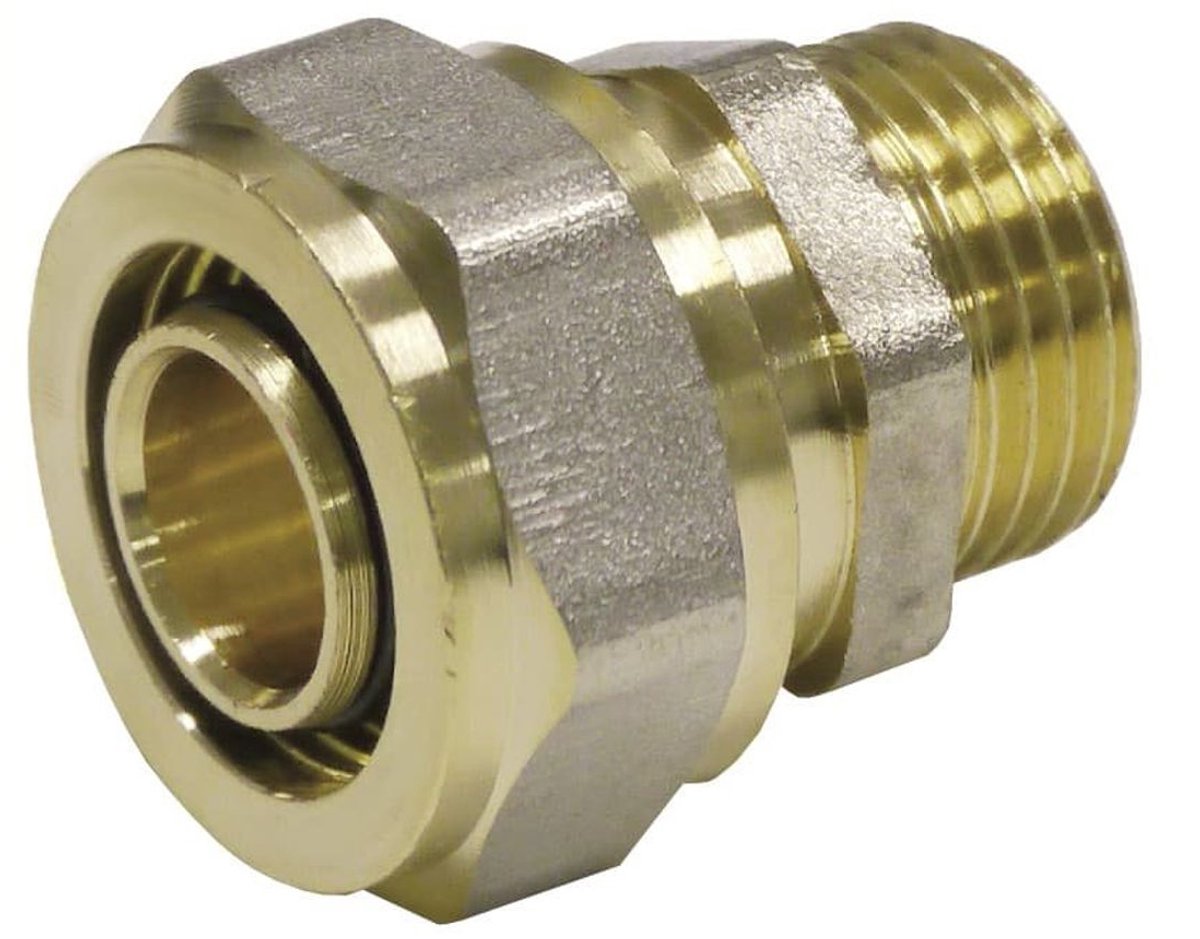 Schroeffitting Koppeling 32 x 3 - 1" AG